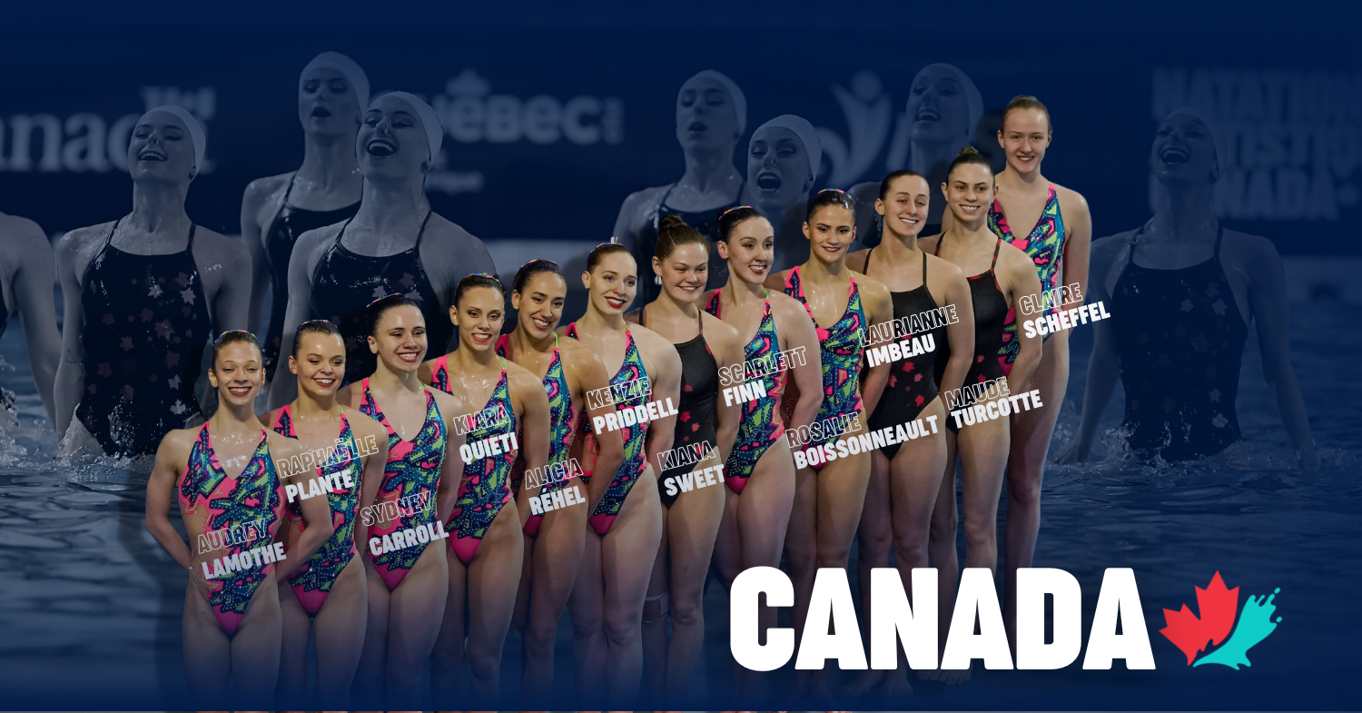 Canadian Artistic Swimming Team confident heading into FINA World Aquatics Championships